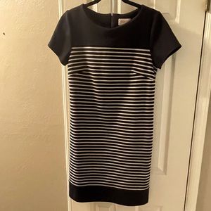 LAUNDRY Knit stripped dress - size 8